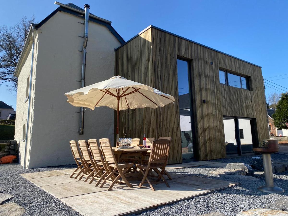 Le Héron - Gîte de charme avec rivière - 6 ou 10 personnes Fauvillers Exterior foto